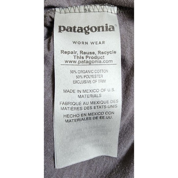 Patagonia Gray T-Shirt Size Large Ventura, CA Slim Fit - Picture 5 of 9